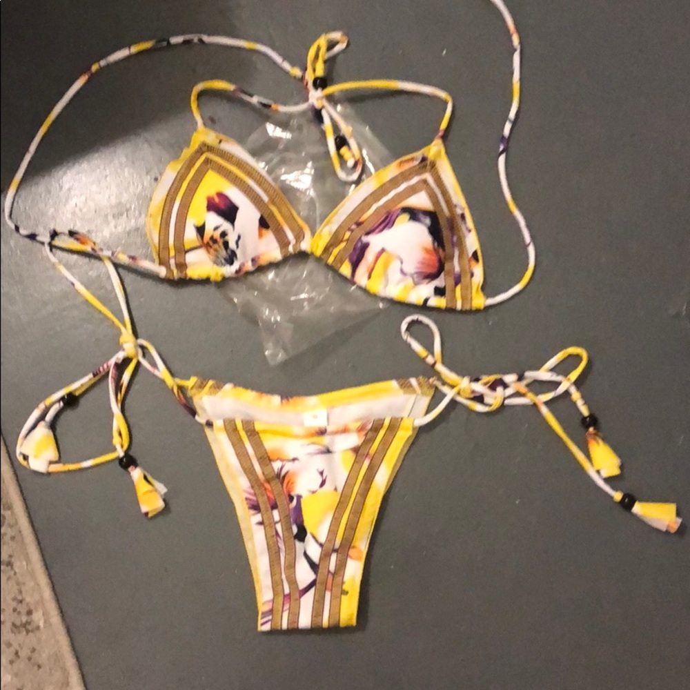YELLOW BRAND NEW BIKINI